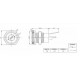 DC Jack Metal 5.5mm - Female - Mount - DC-099