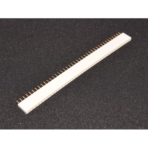 40 Pins header Female - White