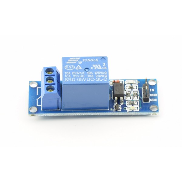 5V relais 1-channel hoog-actief