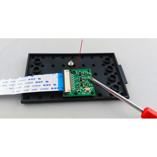 Raspberry Pi 2-3(B) Behuizing - Grijs - Optie voor camera