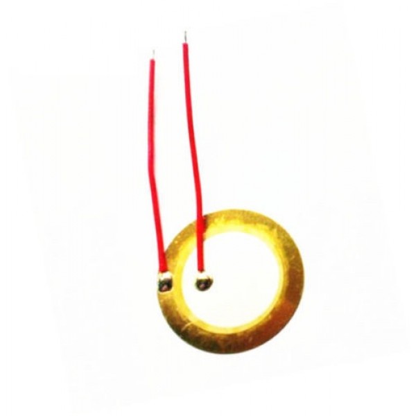 Piezo Electronic Buzzer - With soldered wires - 20mm