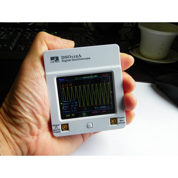 JYE Tech DSO112A - Draagbare Oscilloscoop met Touchscreen en Li-ion Batterij