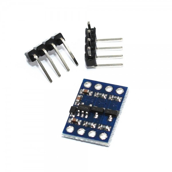 I2C-UART Bi-Directional Logic Level Converter 5V-3.3V 2-channel with supply