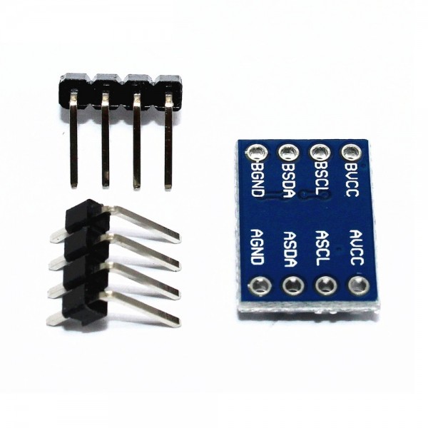 I2C-UART Bi-Directional Logic Level Converter 5V-3.3V 2-channel with supply