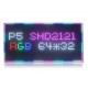 64x32 RGB LED Matrix - 320x160mm