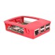 Raspberry Pi 3 model B Officiële Behuizing - Rood-Wit