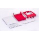 Raspberry Pi 3 model B Officiële Behuizing - Rood-Wit