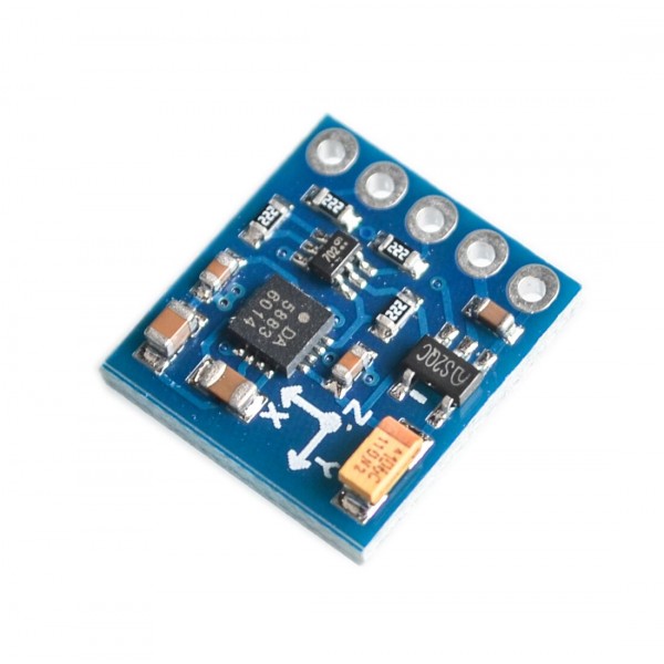 QMC5883L 3-Axis Kompas Magnetometer Sensor Module 3V-5V