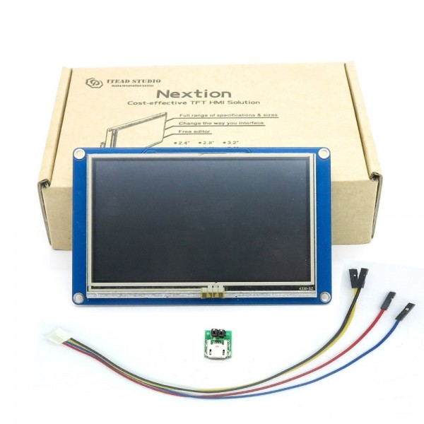 Nextion HMI Display 4.3 Inch 480x272 with Touchscreen
