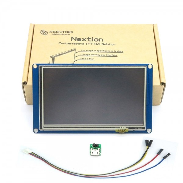 Nextion NX8048T050 HMI Display 5 Inch 800x480 with Touchscreen