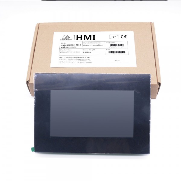 Nextion Enhanced NX8048K070 HMI Display 7 Inch 800x480 with Capacitive Touchscreen and Enclosure