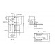 Bracket for Stepper Motor - 42mm - NEMA17 - 90 Degrees