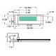 0.91 inch OLED Display 128*32 pixels White - I2C