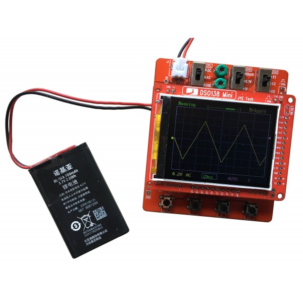 JYE Tech DSO138 Mini - Portable Oscilloscope - DIY kit