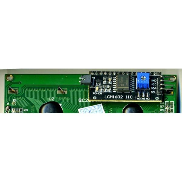 LCD Aansluiting naar I2C Module