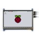 Waveshare 7 inch HDMI TFT-LCD (C) Display IPS 1024*600 pixels met Touchscreen en Behuizing - Raspberry Pi Compatible