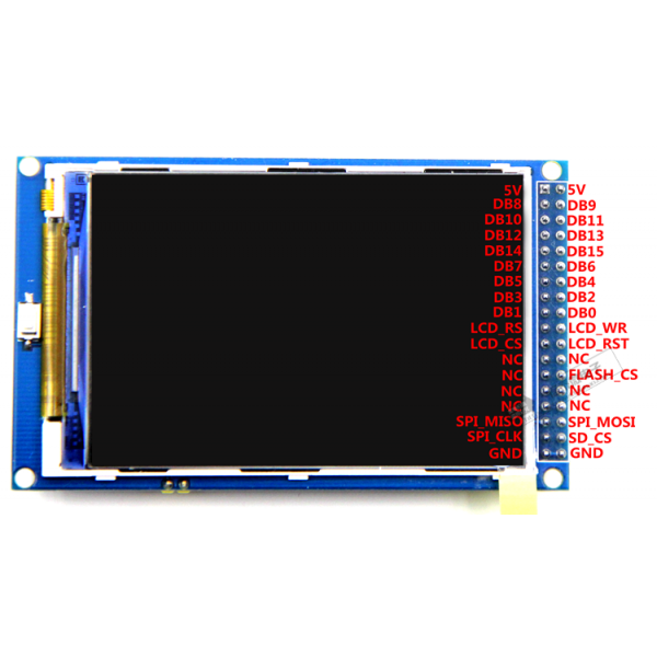 3.2 inch TFT Display 320*480 pixels - Mega-Due Compatible - ILI9481