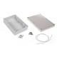 Kradex Enclosure 176x126x57mm - IP65 - Grey - Z74JH TM ABS