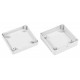Kradex Enclosure 78x78x30mm - White - Ventilated - Z123