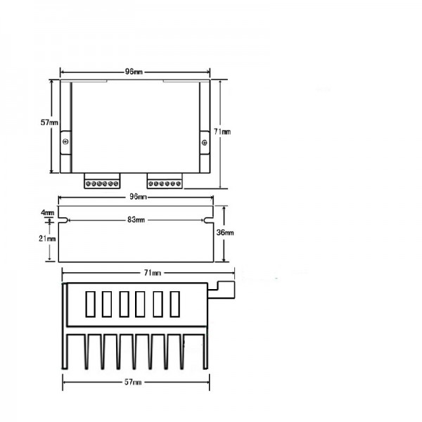 TB6600 (TB67S109A) Stepper Motor Controller - 3.5A - 9-42V