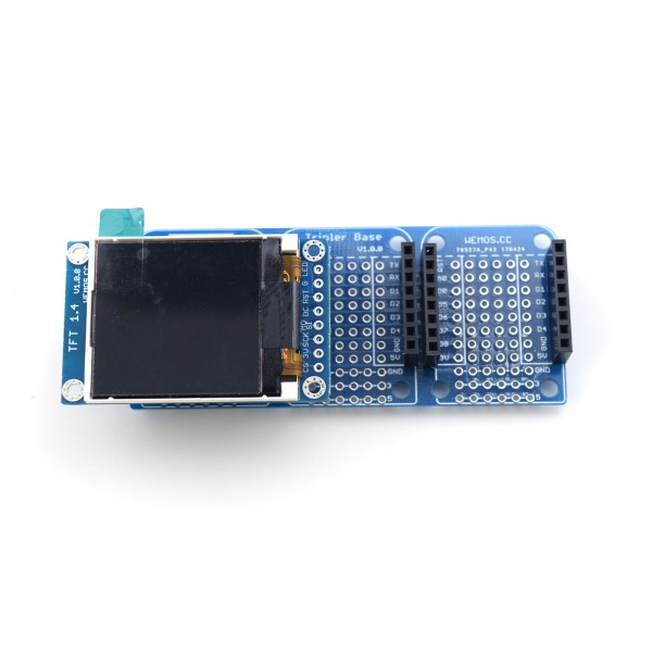 Wemos 1.44 inch TFT Shield voor D1 Mini
