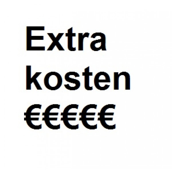 Extra kosten voor Dienst of Product