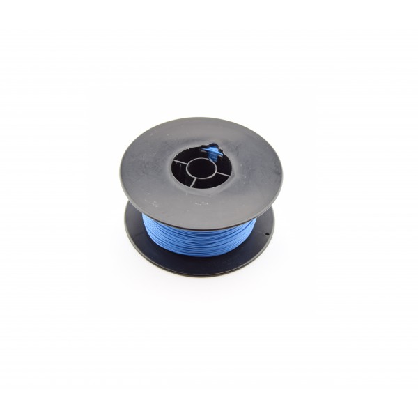 Wire - Single core - Flexible - Ø1.1mm 0.14mm2 - Blue - 100m