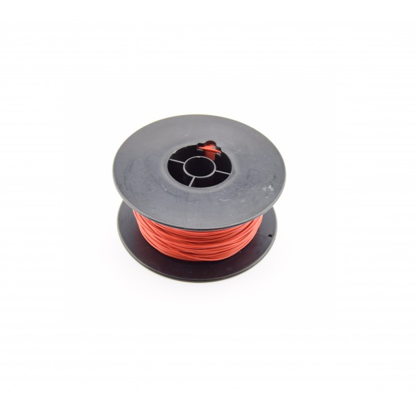 Wire - Single core - Flexible - Ø1.1mm 0.14mm2 - Red - 100m