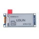 Wemos 2.13 inch E-Ink E-Paper Display