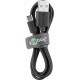 Goobay 72227 Micro USB USB-A Cable 2.0 - 1m - 2.5A - Black