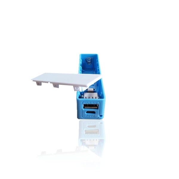 DIY USB Power Bank 1000mA - Blue