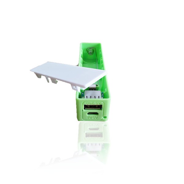 DIY USB Powerbank 1000mA - Groen