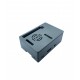 Raspberry Pi 2-3(B) Behuizing - Grijs - Optie voor 3.5 inch Display