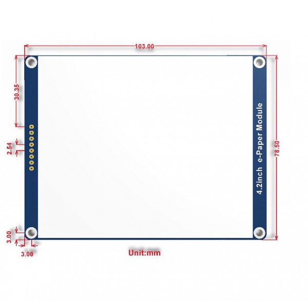 Waveshare 4.2 inch E-Ink E-Paper Display - 3 Colors