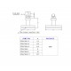 Plastic Self-adhesive Spacer M3 - 3.5mm Spacer