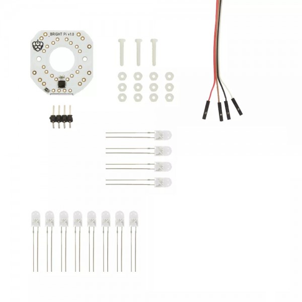 Pi Supply Raspberry Wit en IR Camera Licht Module - DIY Kit