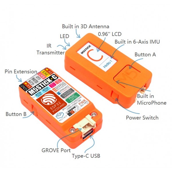 M5Stack M5StickC - ESP32 Development Board
