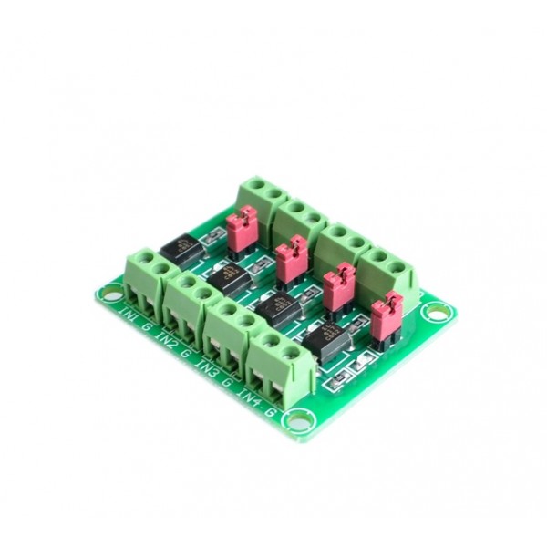 Optocoupler Isolation Module - 4 Channels