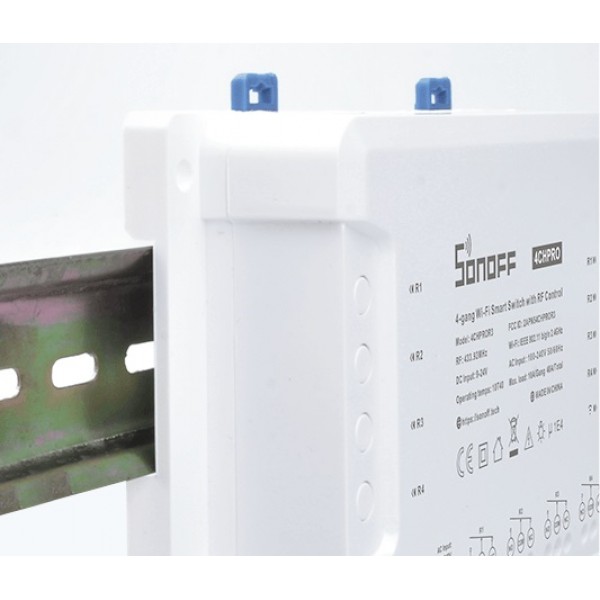 Sonoff 4CH Pro R3 - Wi-Fi-RF Schakelaar - ESP8266/ESP8285