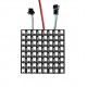 WorldSemi WS2812B Digitale 5050 RGB LED - Matrix 8x8 - Flexibel