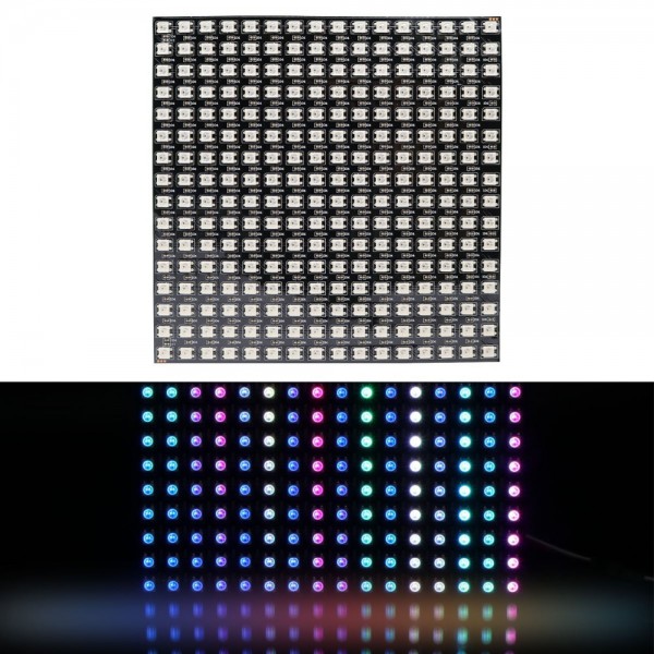WorldSemi WS2812B Digitale 5050 RGB LED - Matrix 16x16 - Flexibel