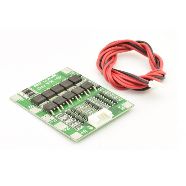 Li-ion/Li-Po Protection circuit (BMS) - 4S - with Balancing