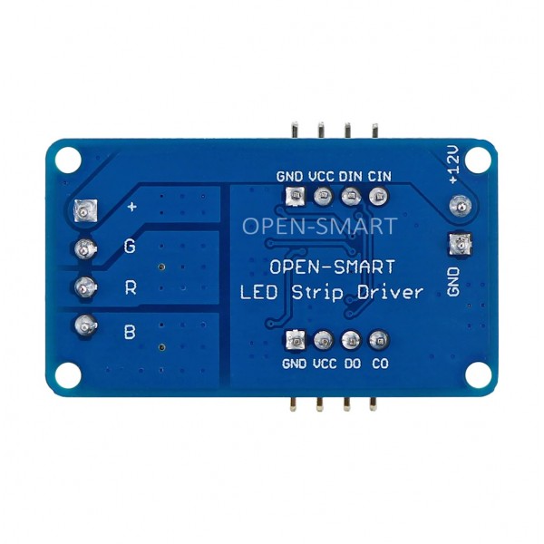 Open-Smart RGB LED Strip Driver Module - met Schroefterminals