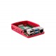 Raspberry Pi 4 model B Officiële Behuizing - Rood-Wit