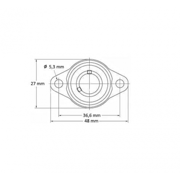 KFL8 Bearing Axis Mount
