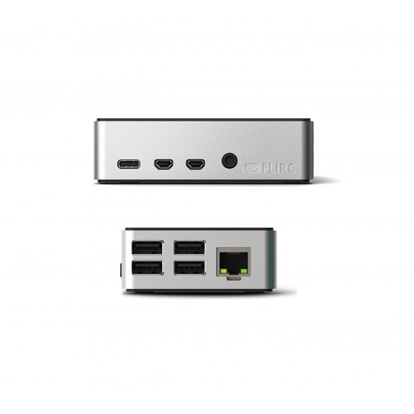 Flirc - Raspberry Pi 4 Behuizing- Aluminium-Zwart