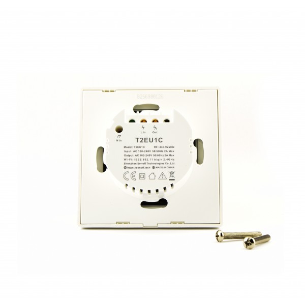 Sonoff T2 EU - 1 Switch - Wi-Fi and 433MHz RF