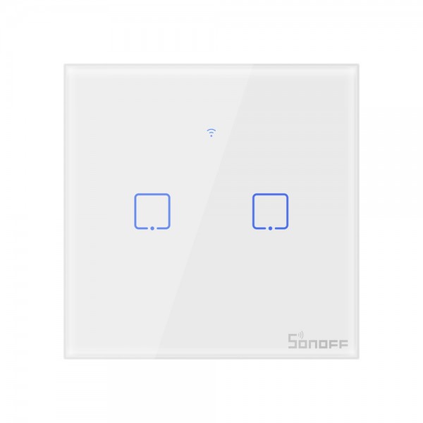 Sonoff T2 EU - 2 Switches - Wi-Fi and 433MHz RF
