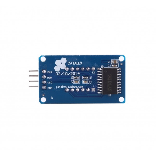 Segmenten Display Module - 4 Karakters - Klok - Rood - TM1637 - Mini