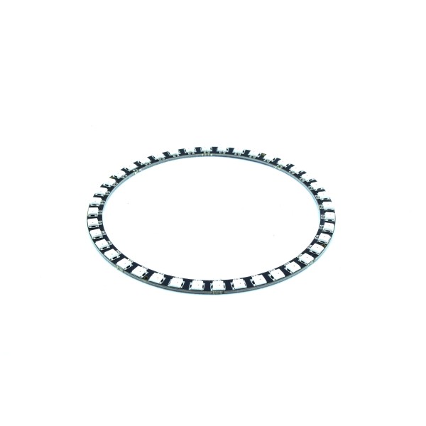 SK6812 Digital 5050 RGB LED Ring - 40 LEDs - Black